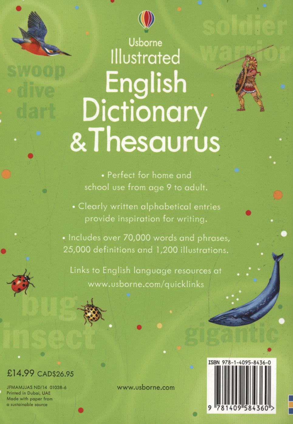 Illustrated English Dictionary & Thesaurus