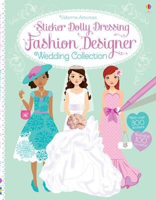 Sticker Dolly Dressing Fashion Designer Wedding Collection