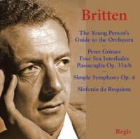 CD Britten - Orchestral Works: The Young Person's Guide To The Orchestra, Peter Grimes, Four Sea Int