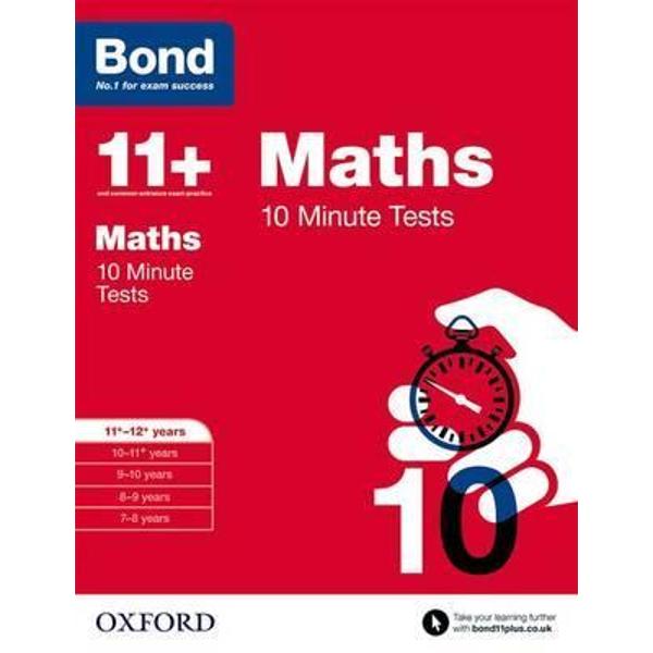 Bond 11+: Maths: 10 Minute Tests