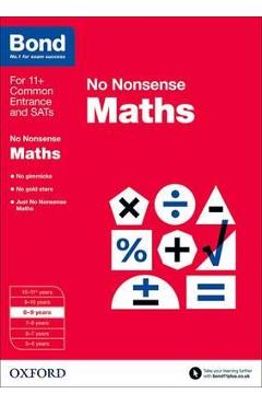 Coperta cărții 'Bond: Maths: No Nonsense'