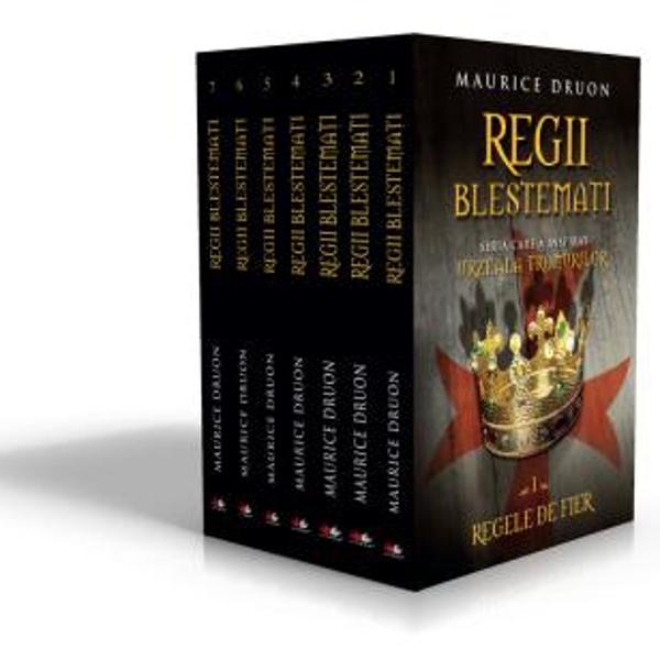 Pachet Regii Blestemati (7 Volume) - Maurice Druon
