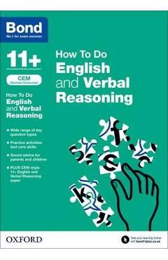 Coperta cărții 'Bond 11+: English and Verbal Reasoning: How to Do'