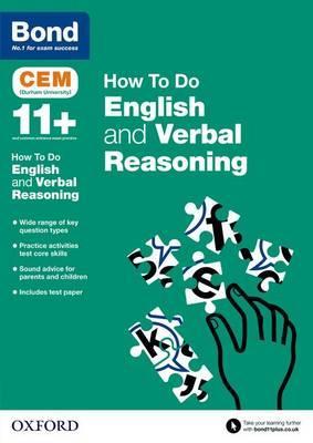 Bond 11+: English and Verbal Reasoning: How to Do