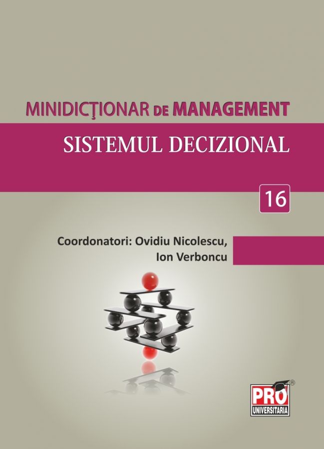 Minidictionar de management 16: Sistemul decizional - Ovidiu Nicolescu
