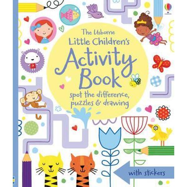 Little Children's Activity Book Spot the Difference, Puzzles