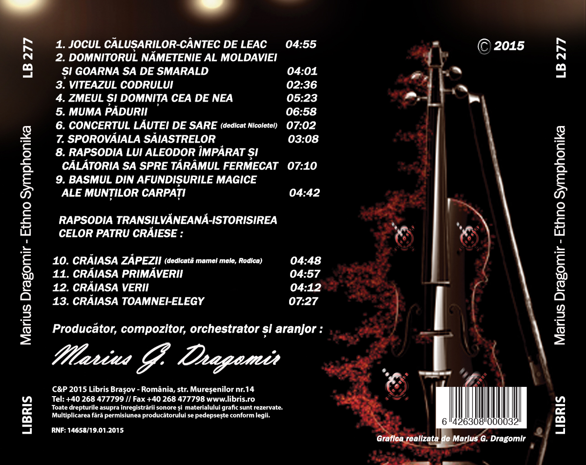 CD Marius G. Dragomir - Ethno Symphonika