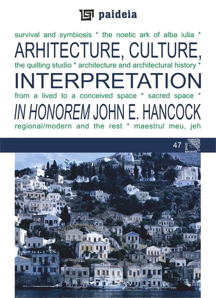 Arhitecture, Culture, Interpretation