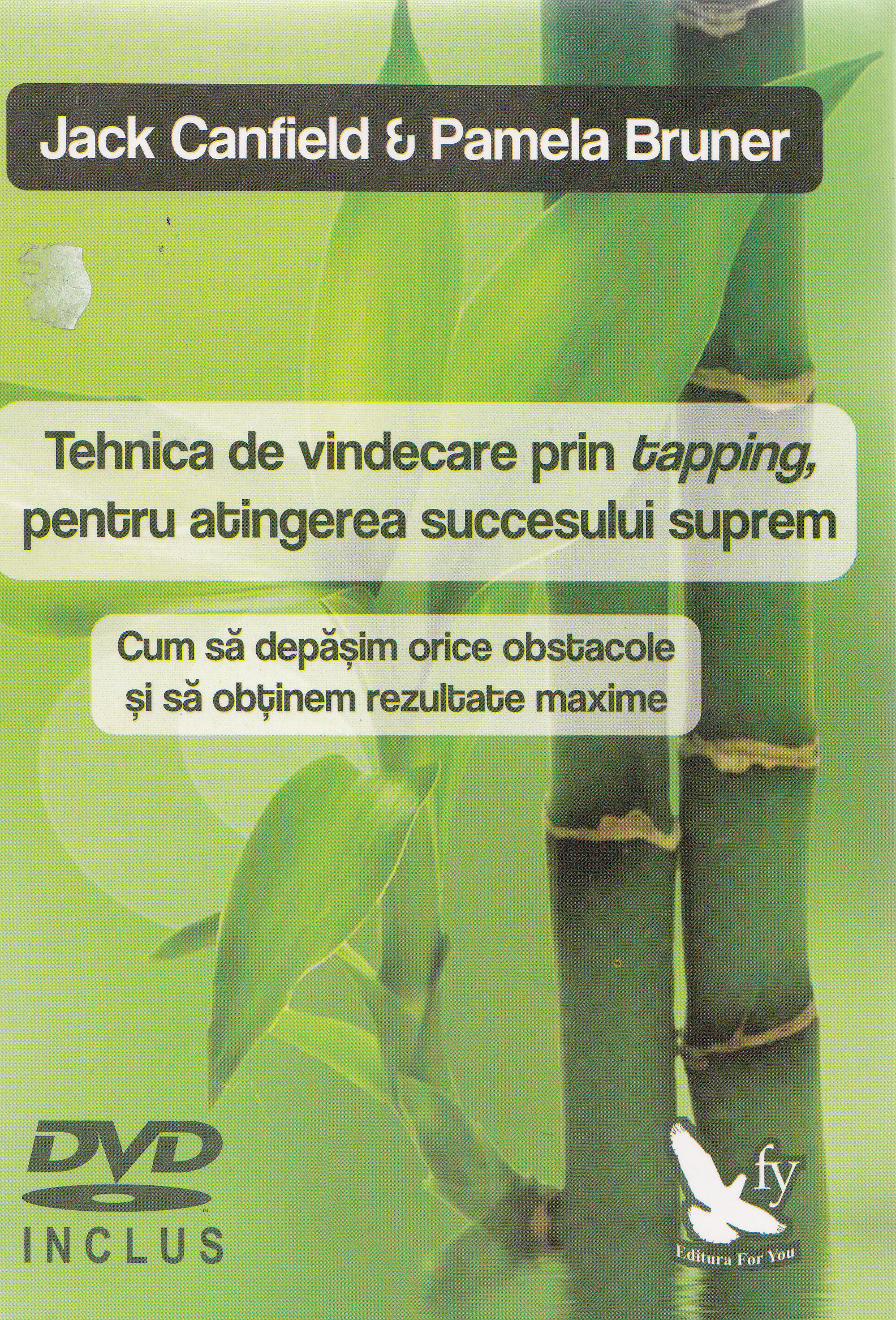 Tehnica de vindecare prin tapping, pentru atingerea succesului suprem + Dvd - Jack Canfield, Pamela