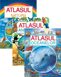 Pachet Atlasul naturii+Atlasul animalelor+Atlasul oceanelor