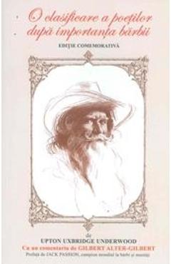Poza produsului O Clasificare A Poetilor Dupa Importanta Barbii - Upton Uxbridge Underwood