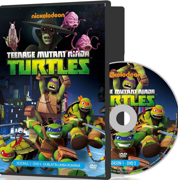 DVD Teenage Mutant Ninja Turtles - Sezonul 1 - Dvd 5