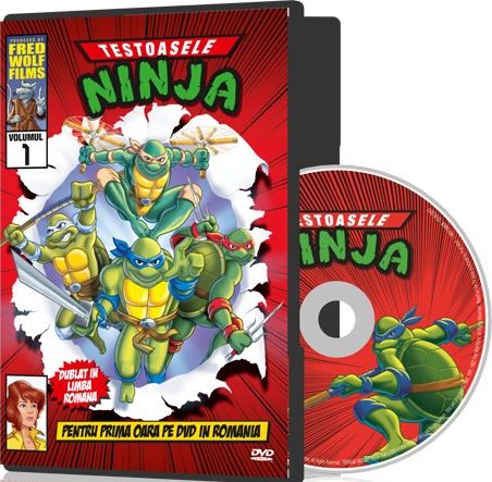 DVD Testoasele Ninja Volumul 1