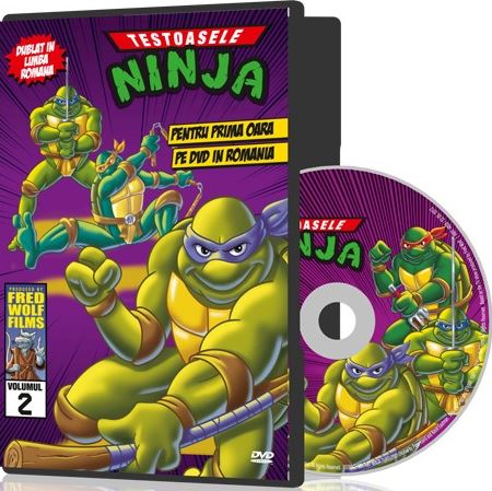 DVD Testoasele Ninja Volumul 2