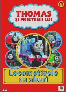 DVD Thomas Si Prietenii Lui Vol.6: Locomotivele Cu Aburi