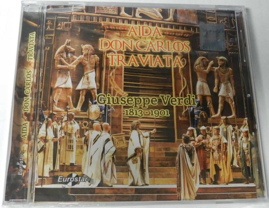 CD Giuseppe Verdi - Aida, Don Carlos, Traviata