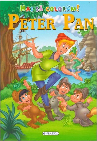 Peter Pan. Hai sa coloram!