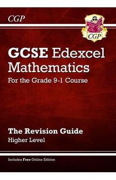 Coperta cărții 'New GCSE Maths Edexcel Revision Guide: Higher - for the Grad'