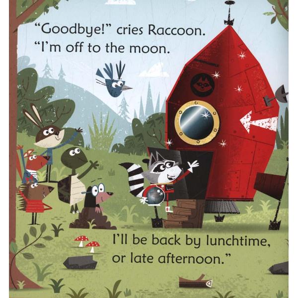 Raccoon on the Moon