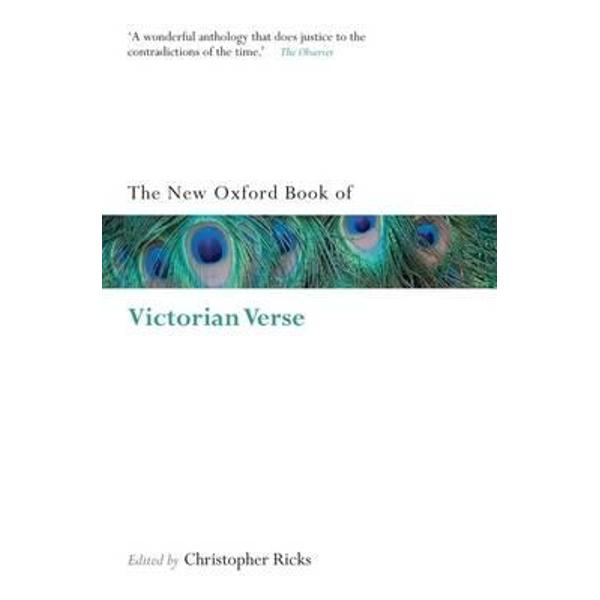 New Oxford Book of Victorian Verse