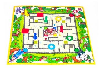 Joc 2 in 1: Labirintul cu Scufita Rosie + Peripetii cu Pinochio