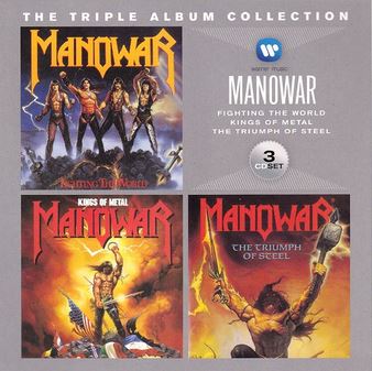 3CD Manowar - The Triple Album Collection