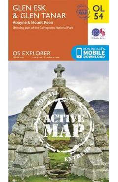 Coperta cărții 'Glen Esk & Glen Tanar, Aboyne & Mount Keen'