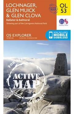 Coperta cărții 'Lochnagar, Glen Muick & Glen Clova, Ballater & Balmoral'