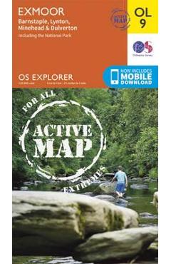 Coperta cărții 'Exmoor, Barnstaple, Lynton, Minehead & Dulverton'