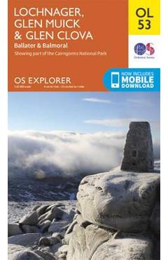 Coperta cărții 'Lochnagar, Glen Muick & Glen Clova, Ballater & Balmoral'