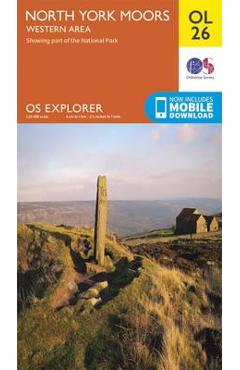 Coperta cărții 'North York Moors - Western Area'