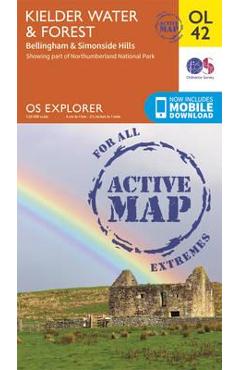 Coperta cărții 'Kielder Water & Forest, Bellingham & Simonside Hills'