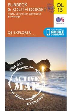 Coperta cărții 'Purbeck & South Dorset, Poole, Dorchester, Weymouth & Swanag'