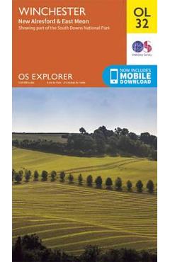 Coperta cărții 'Winchester, New Alresford & East Meon'