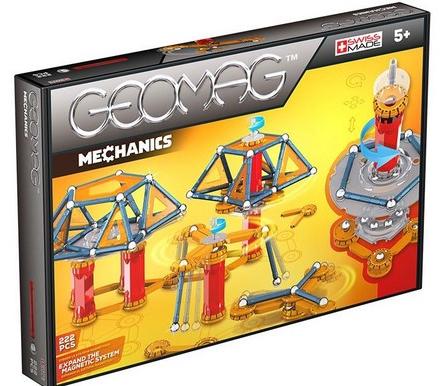 Geomag Mechanics - 222 Piese 5 Ani+