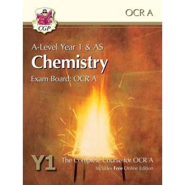 New A-Level Chemistry for OCR A: Year 1 & AS Student Book wi