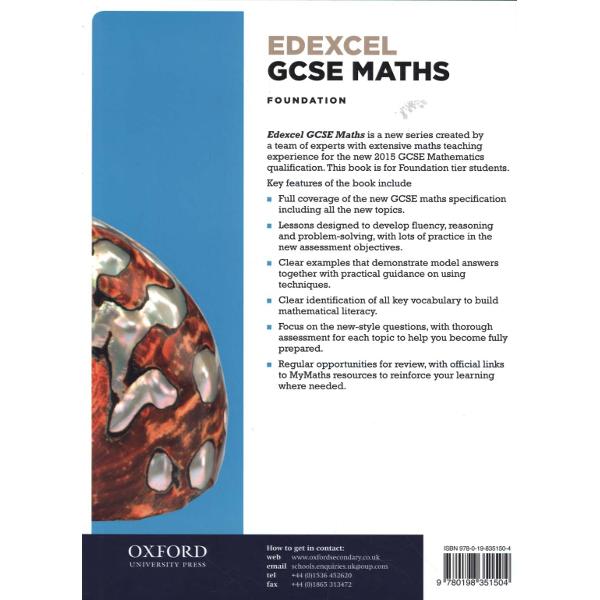 Edexcel GCSE Maths Foundation Student Book