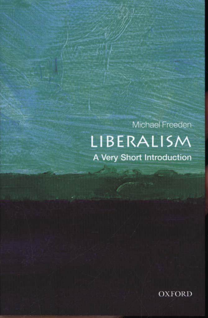 Liberalism: A Very Short Introduction