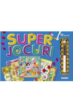 Coperta cărții 'Super Jocuri - 10 Jocuri'