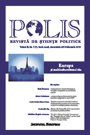 Polis Vol.3 Nr.1(7) Serie Noua  Decembrie 2014-Februarie 2015 Revista De Stiinte Politice