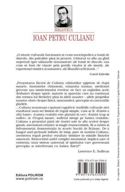 Calatorii In Lumea De Dincolo Ed 2015 - Ioan Petru Culianu