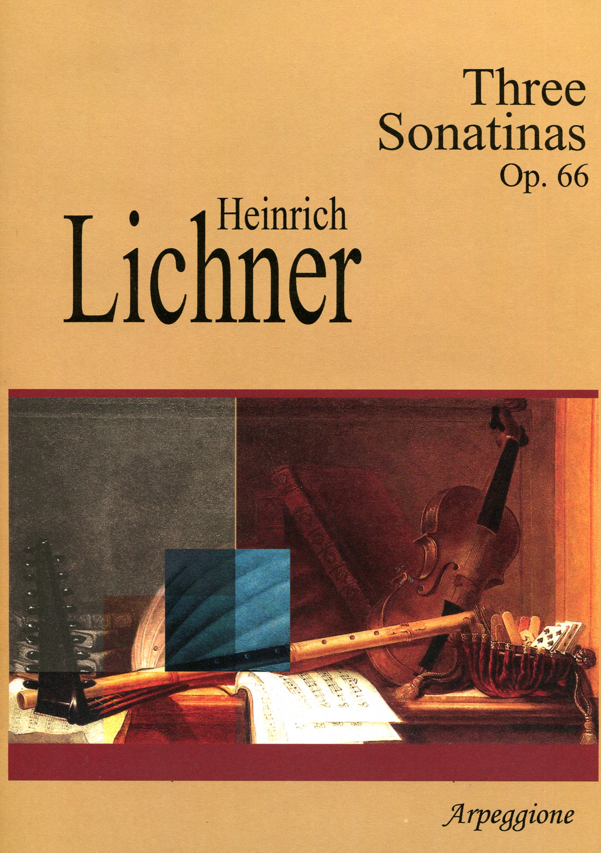 Three Sonatinas Op. 66 - Heinrich Lichner