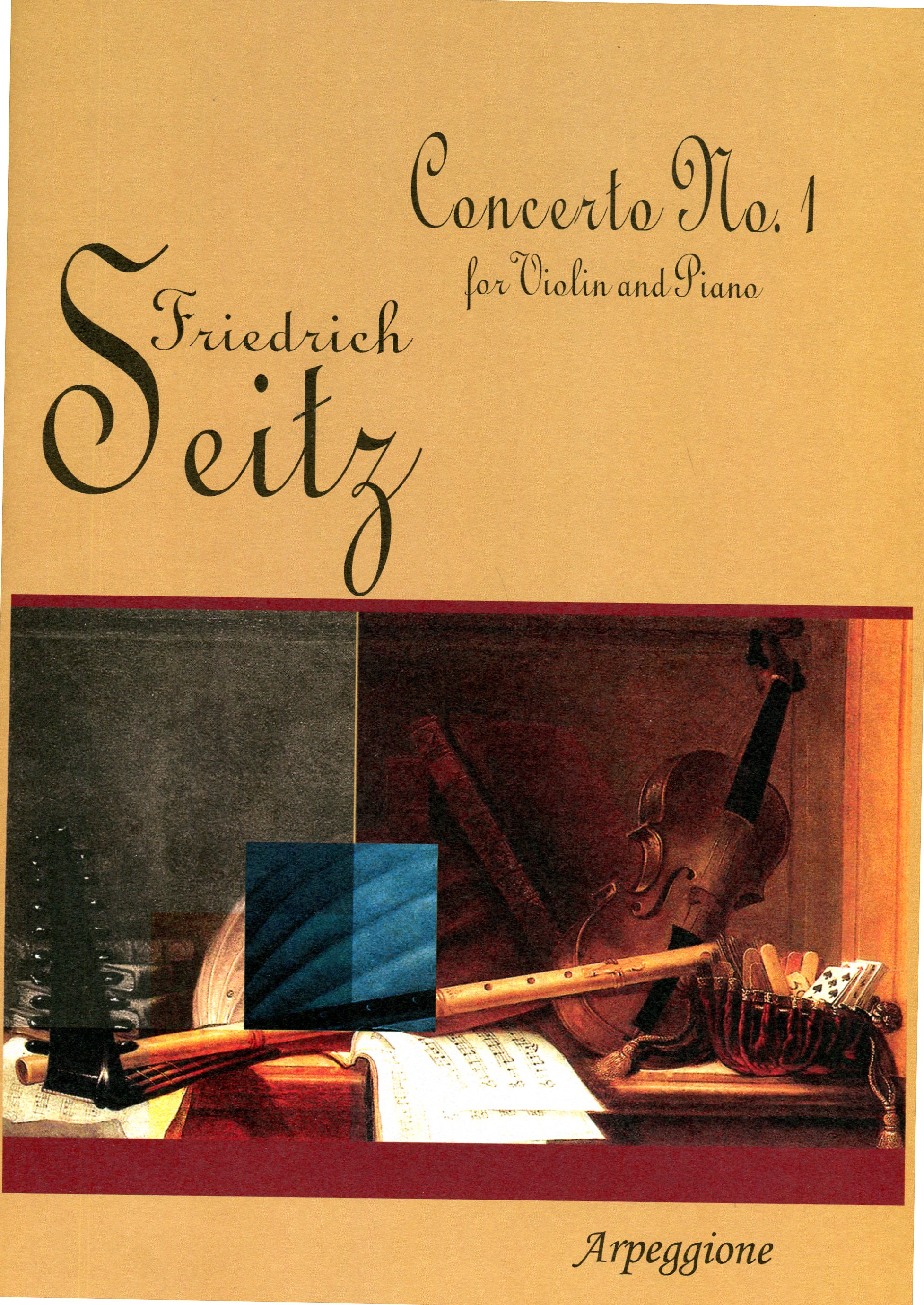 Concerto No.1 For Violon and Piano - Friedrich Seitz