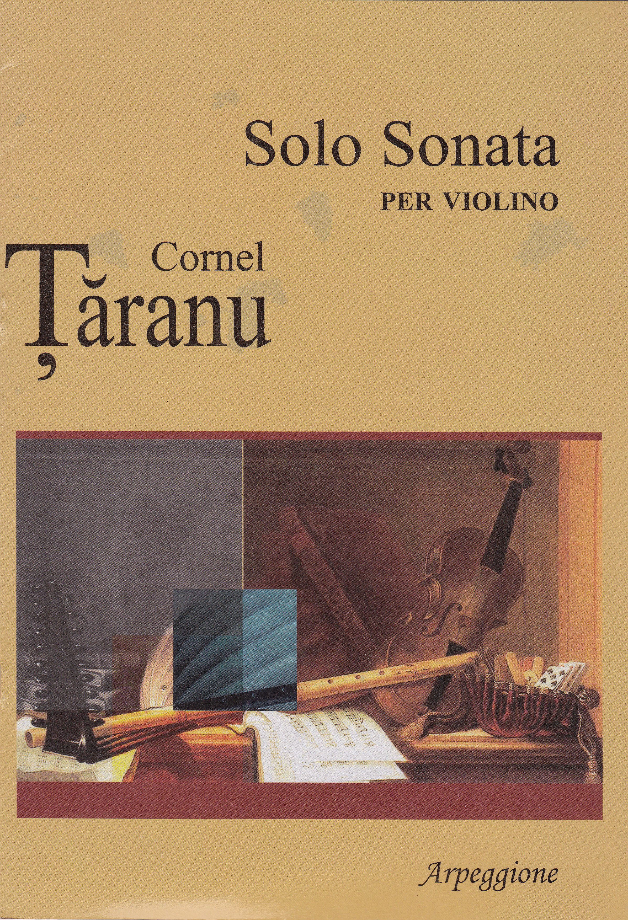 Solo Sonata per Violino - Cornel Taranu