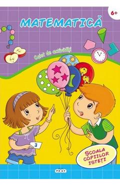 Poza produsului Matematica. Caiet de activitati +6 ani