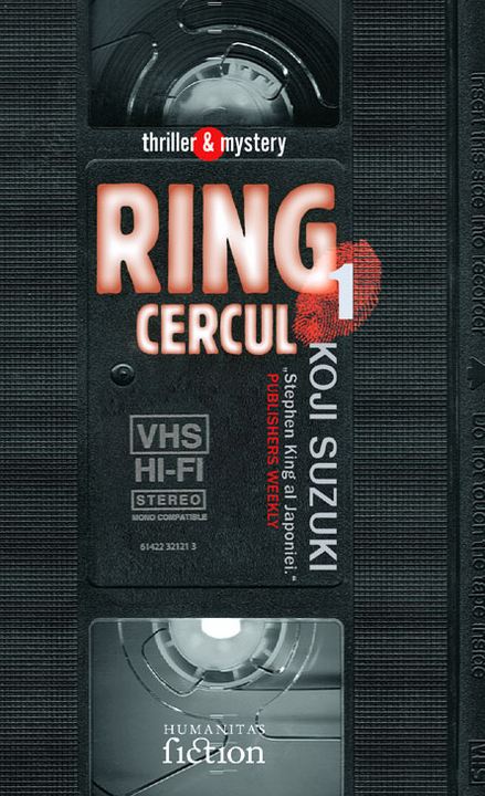 Coperta cărții 'Ring Vol.1 - Cercul - Koji Suzuki'