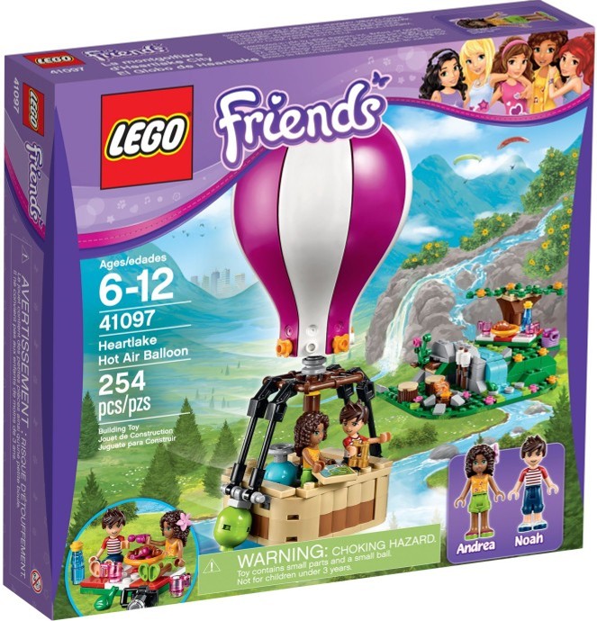 Lego Friends Balonul de aer cald din Heartlake 6-12 ani (41097)
