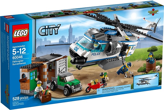 Lego City Elicopter de supraveghere 5-12 ani (60046)
