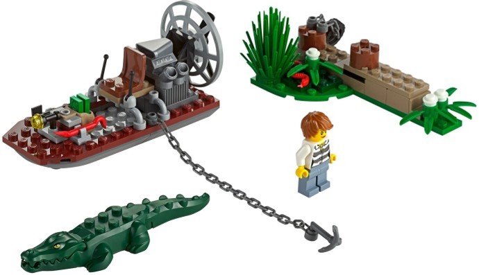 Lego City Post de Politie de Mlastina 6-12 ani (60069)