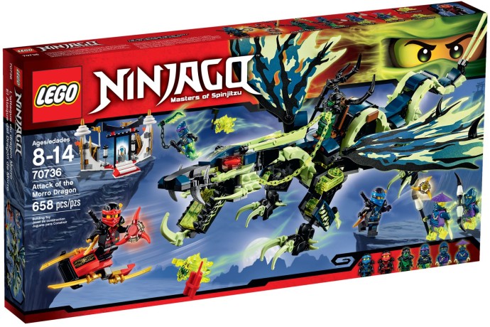 Lego Ninjago. Atacul dragonului Morro